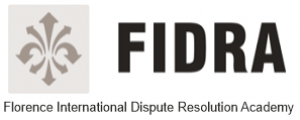 Logo del progetto FIDRA - Florence International Dispute Resolution Academy