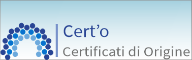 logo del servizio per i certificati di origine