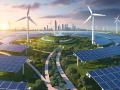 immagine con fonti di energia rinnovabili 