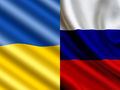 bandiere Ucraina e russa