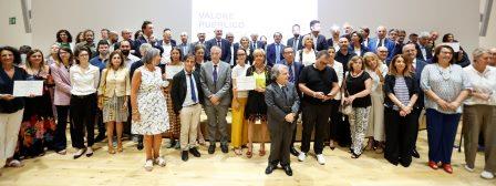 Gruppo di persone con ministro Brunetta