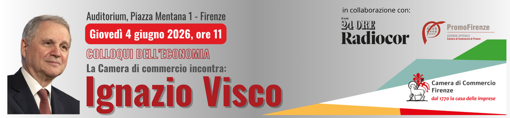 Banner della Giornata dell'economia con Ignazio Visco