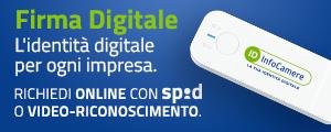 banner del servizio per richiedere online la firma digitale 