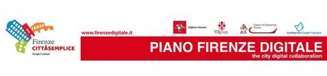 Logo Firenze città semplice e Piano Firenze digitale