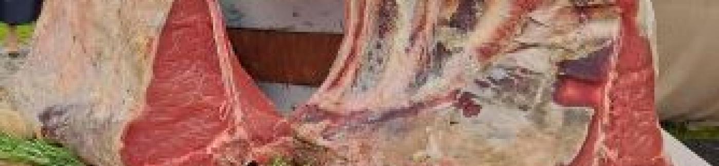 Immagine con filetti di bistecca alla fiorentina