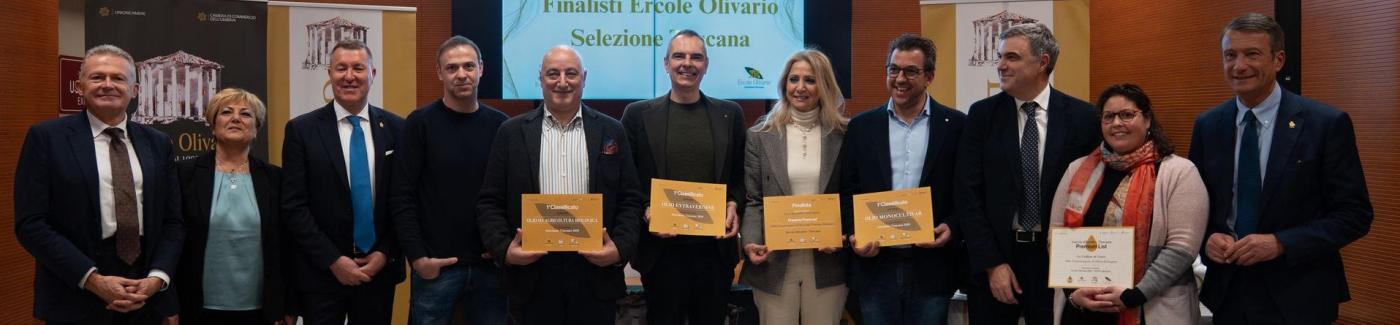 Aziende toscane finaliste Ercole Olivario 2026